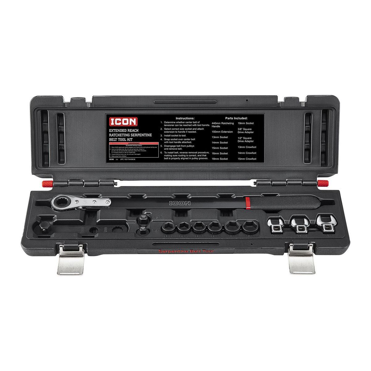 Ratcheting Serpentine Belt Tool Kit Z81511