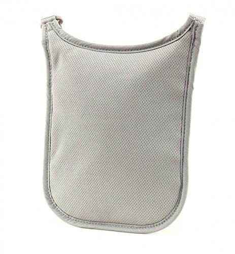 Anti-Theft RFID Blocking Passport Holder & Neck Pouch (Black) N928817