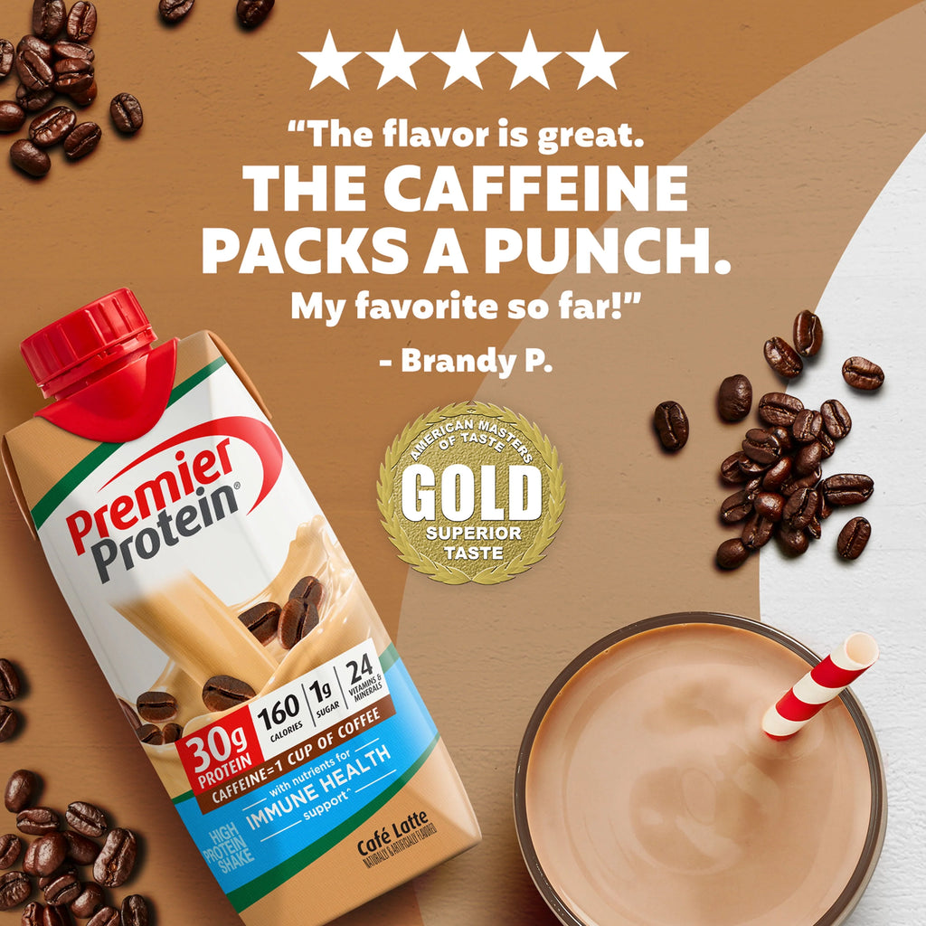 Café Latte 11 fl oz 4 Ct Protein Shake X216