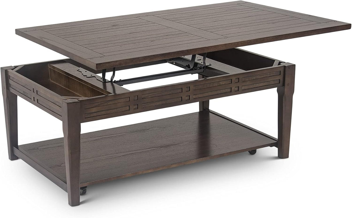 Lift-Top Cocktail Table with Casters R42734