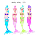 Realistic Mermaid Doll with Lighting Tail Bathtub Toy U7286