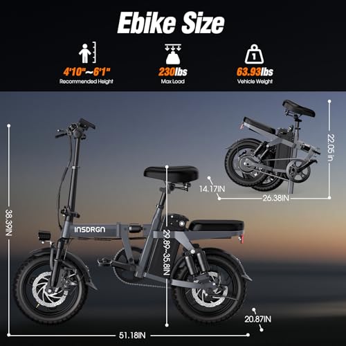 Electric Bike with 500W Motor and 499Wh Removable Battery O785
