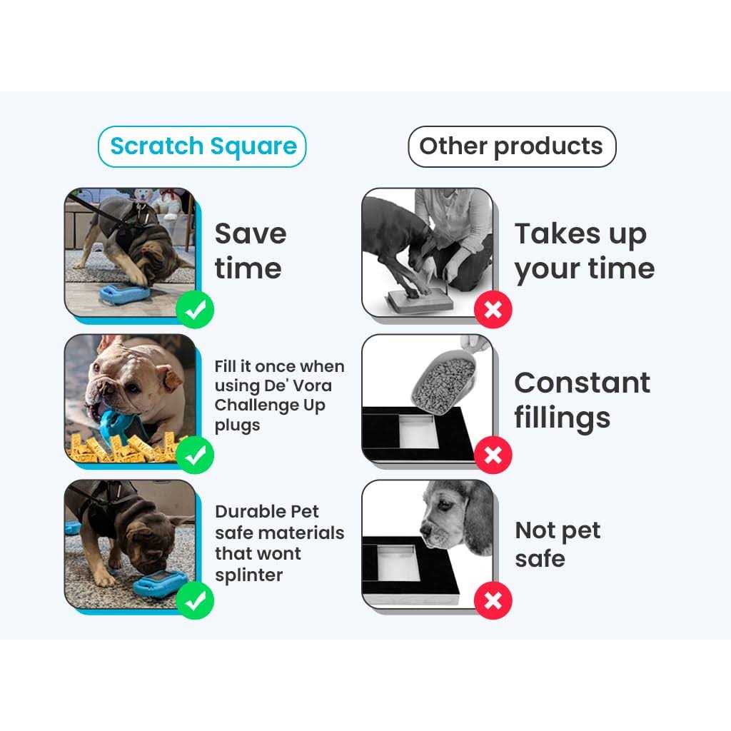 Square Dog & Cat Grooming Toy Y233