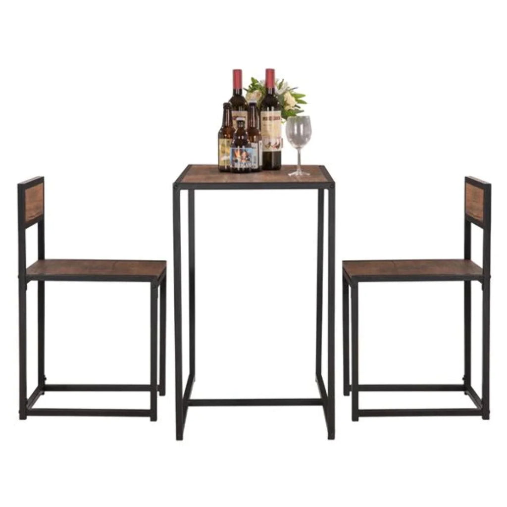 Wood Breakfast Table and Chair Three-Piece Q34289