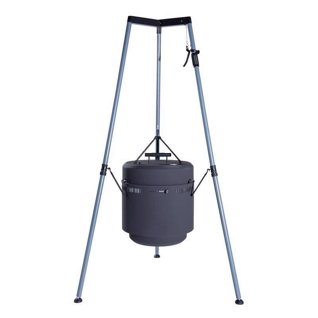 18 inch Charcoal Wood Pellet Grill and Smoker Black P2053