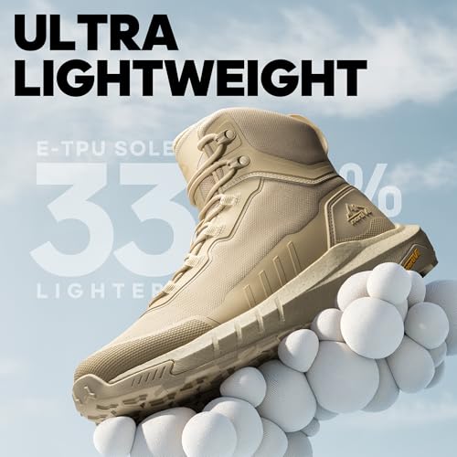 Tactical Hiking Boot Lightweight Cushion Sole 8 Inches F353