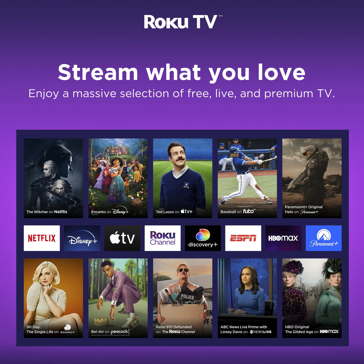 40" 1080p FHD LED LCD Roku Smart TV T9737