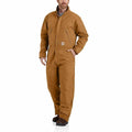 Brown Washed Duck Insulated Coverall D771984