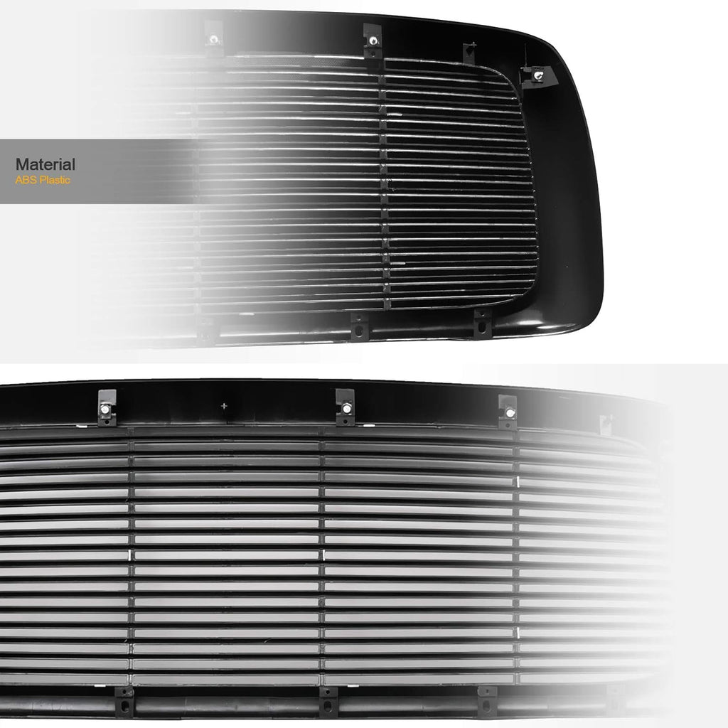Black Front Hood Bumper Grille X3115