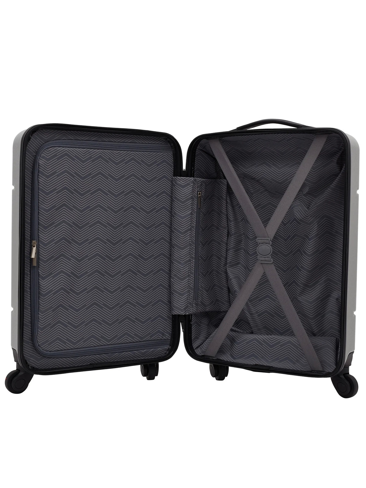 Rolling Hard Case Carry-On Luggage N6072