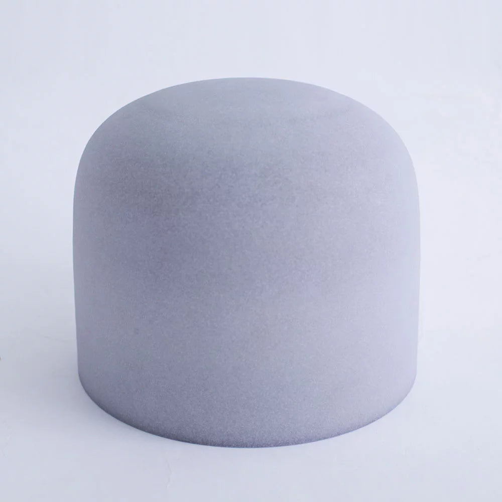 Indigo Quartz Frosted Crystal Singing Bowl 8 inch K24856