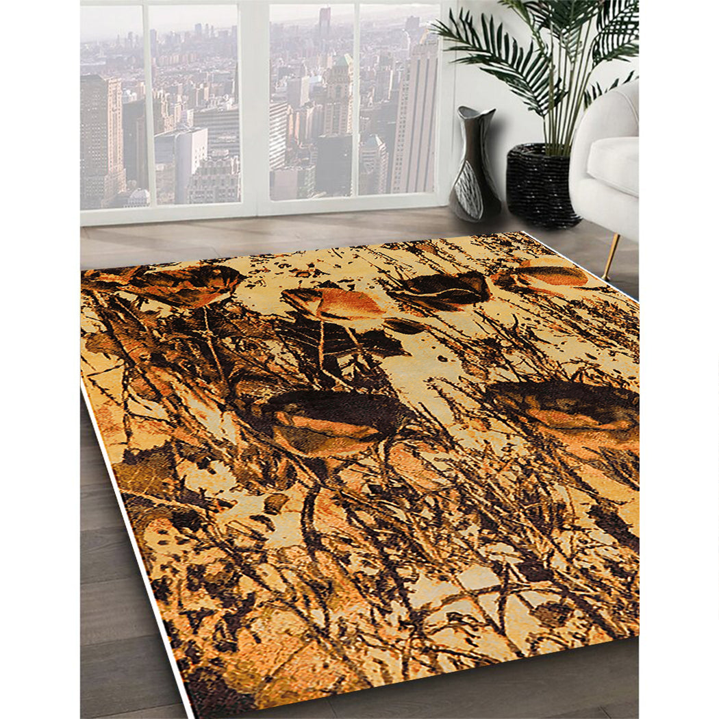 Red Rectangle Area Rug, 2' x 3' H3475