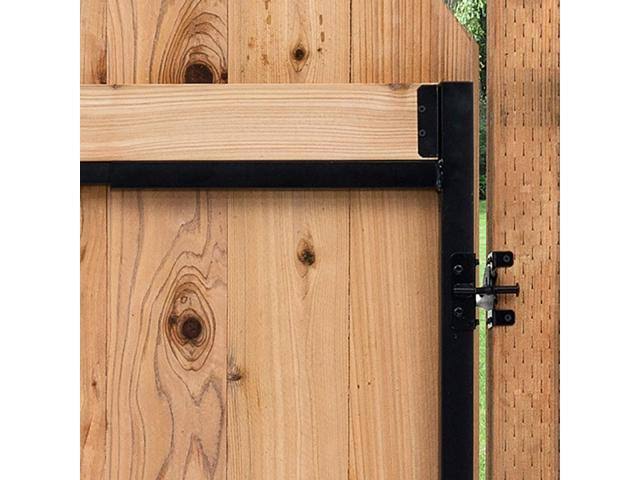 Steel Frame Gate Building Kit, 60x22-96 inch Wide Opening (2 Pack) Z78050