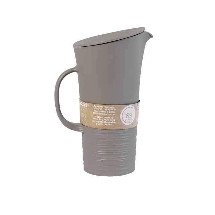 Pitcher With Lid Taupe X148780