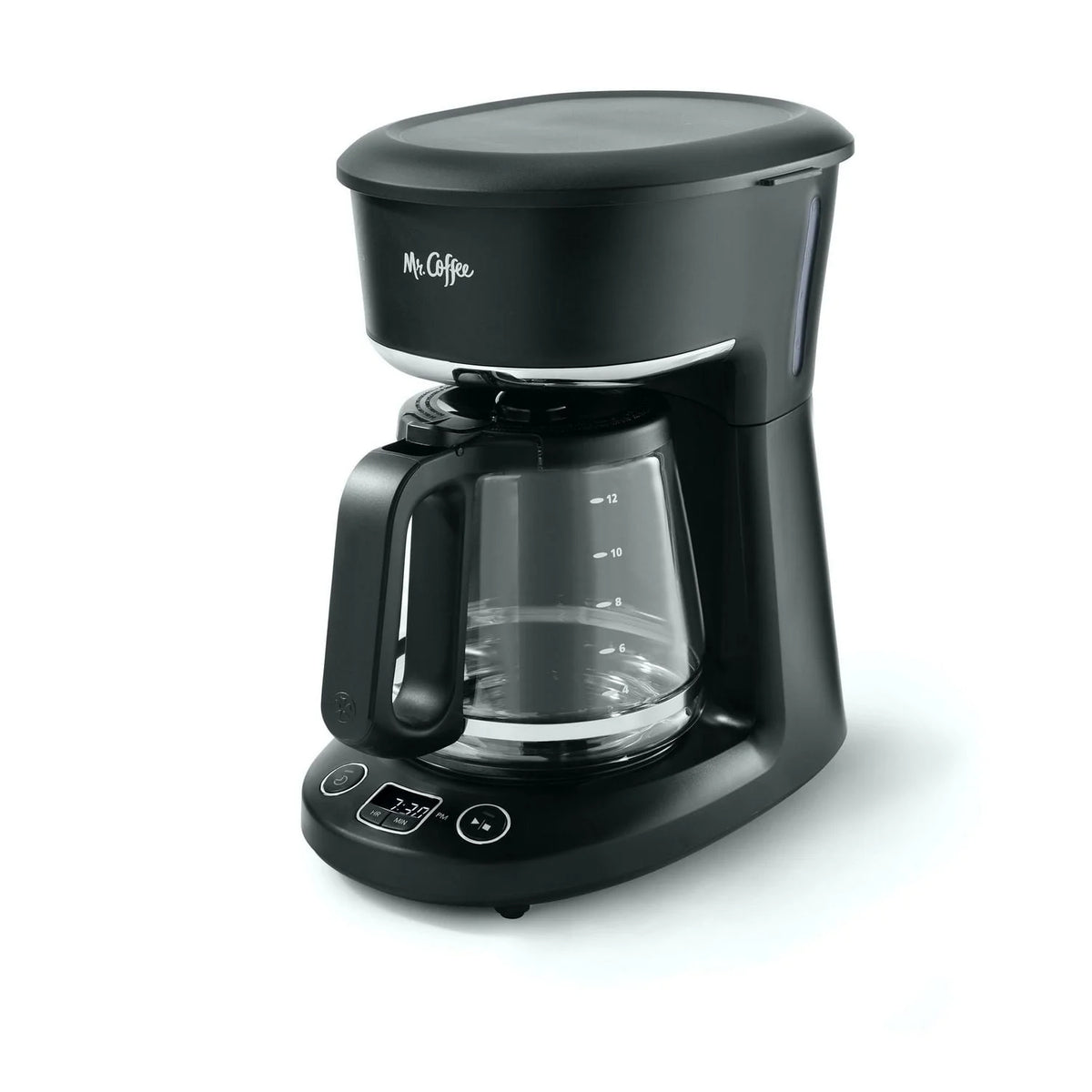 Programmable Coffee Maker, 12 Cup Capacity, Black I364