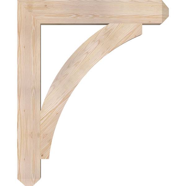 5 1/2x22W x 36x22D x 44x22H Douglas Fir Bracket C5006