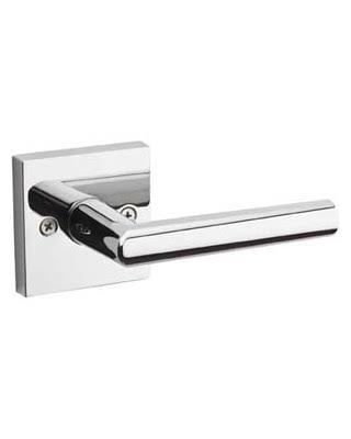 Satin Chrome Single Cylinder Interior Pack with Square Rosette W86526