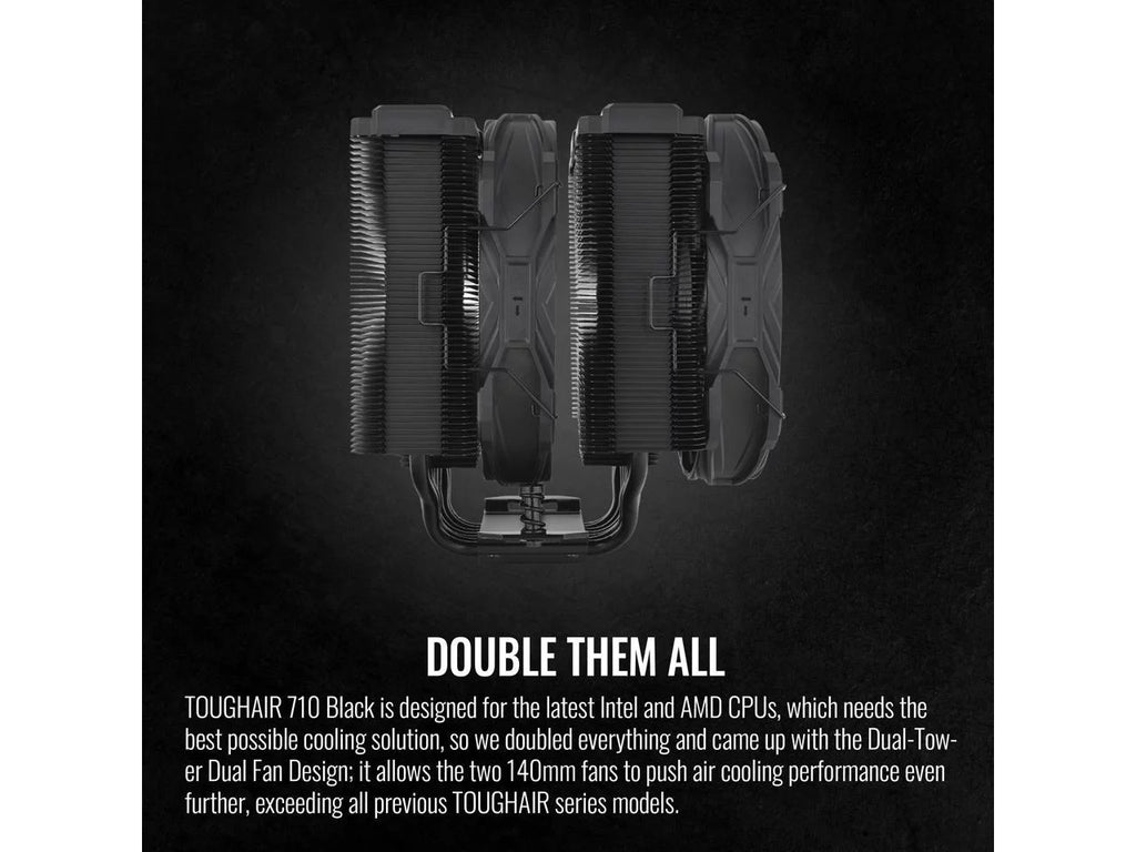 Black Edition Dual-Tower CPU Cooler A9708
