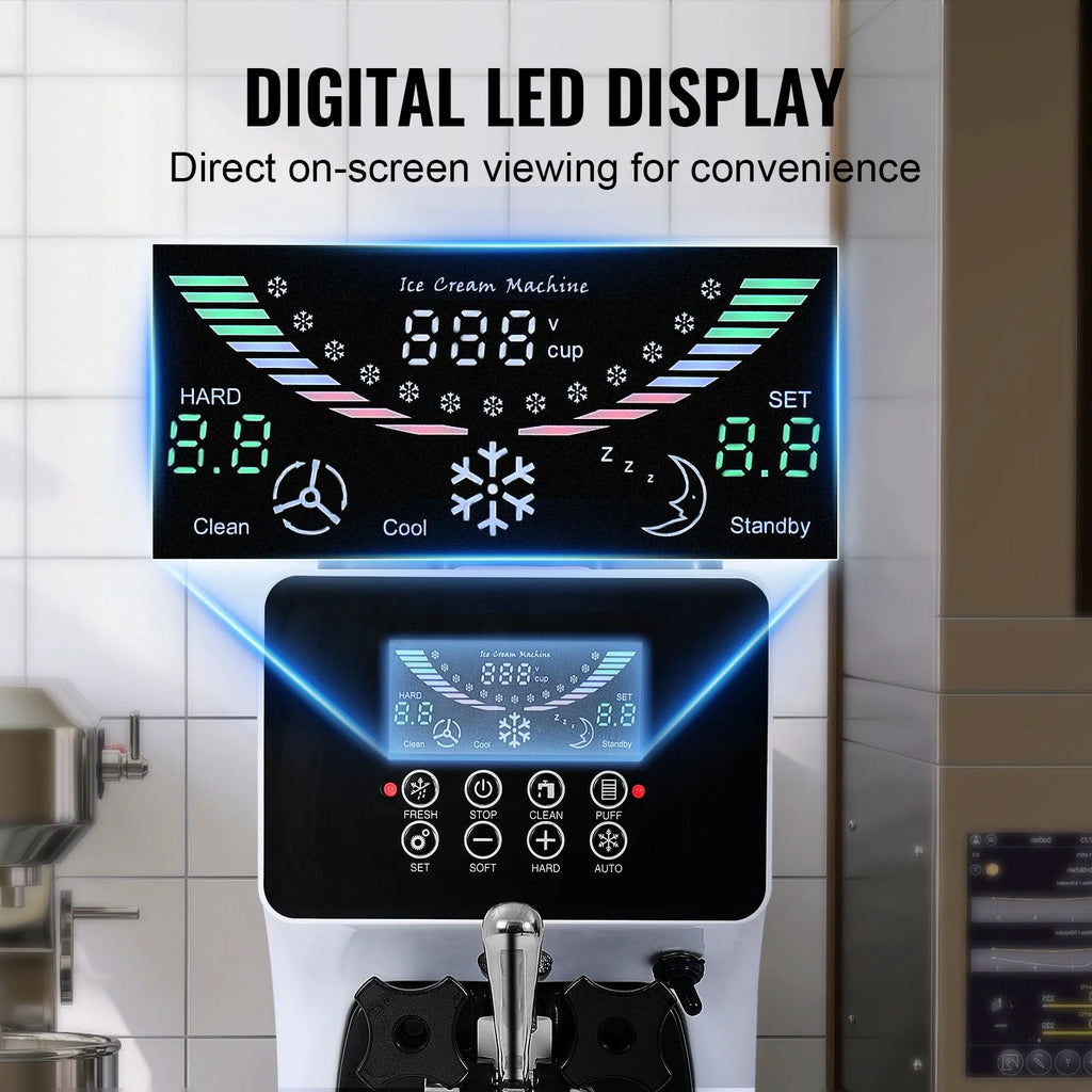 10L/H Soft Serve Ice Cream Machine J368988