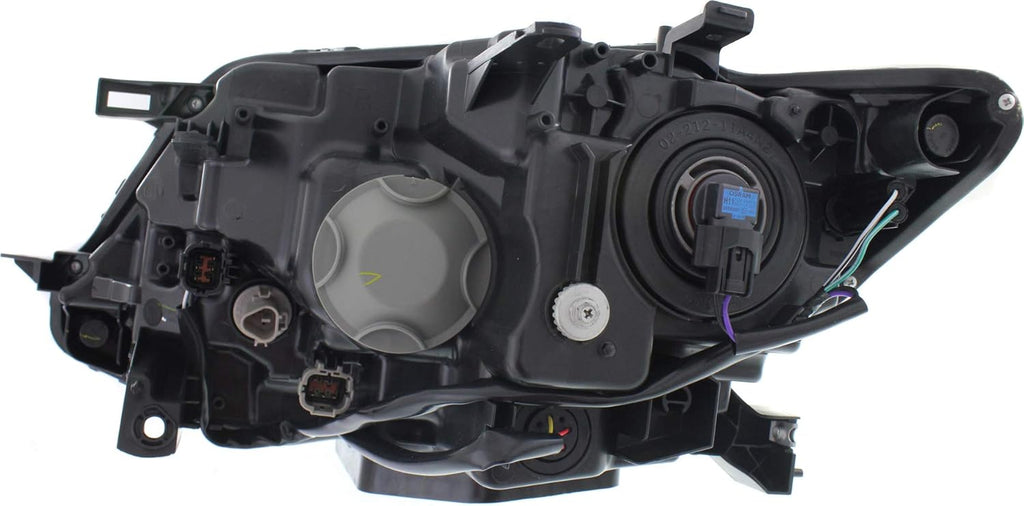 Headlight Assembly Compatible with 2014-2016 Nissan Rogue Halogen Passenger Side W3408