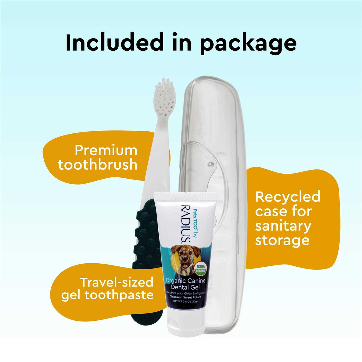 Organic Canine Oral Kit for Pets J3578