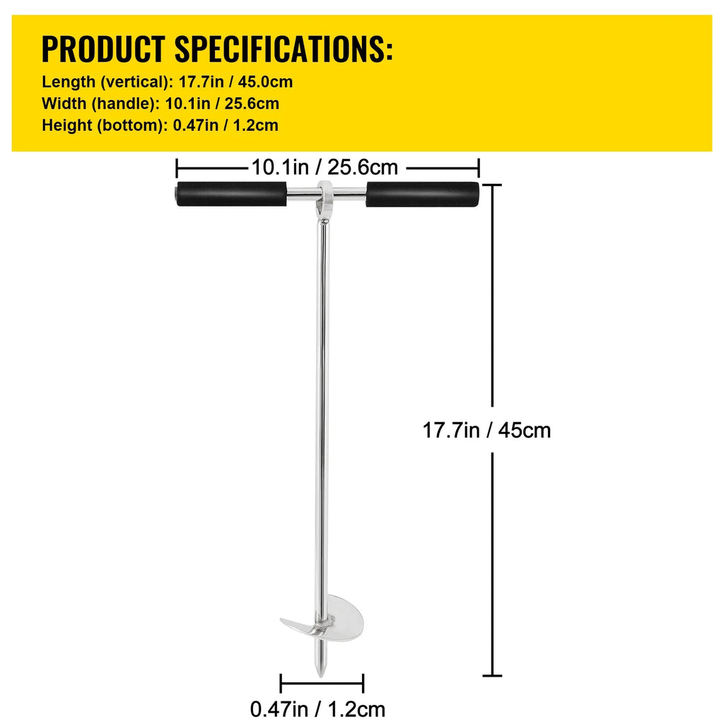 18" 316 Stainless Steel Screw Anchor with Carry Bag H765270