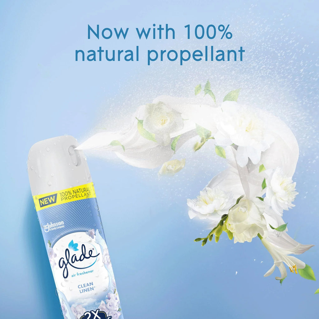 Clean Linen Room Air Freshener Spray, 8.3 Oz (Pack of 24) B610
