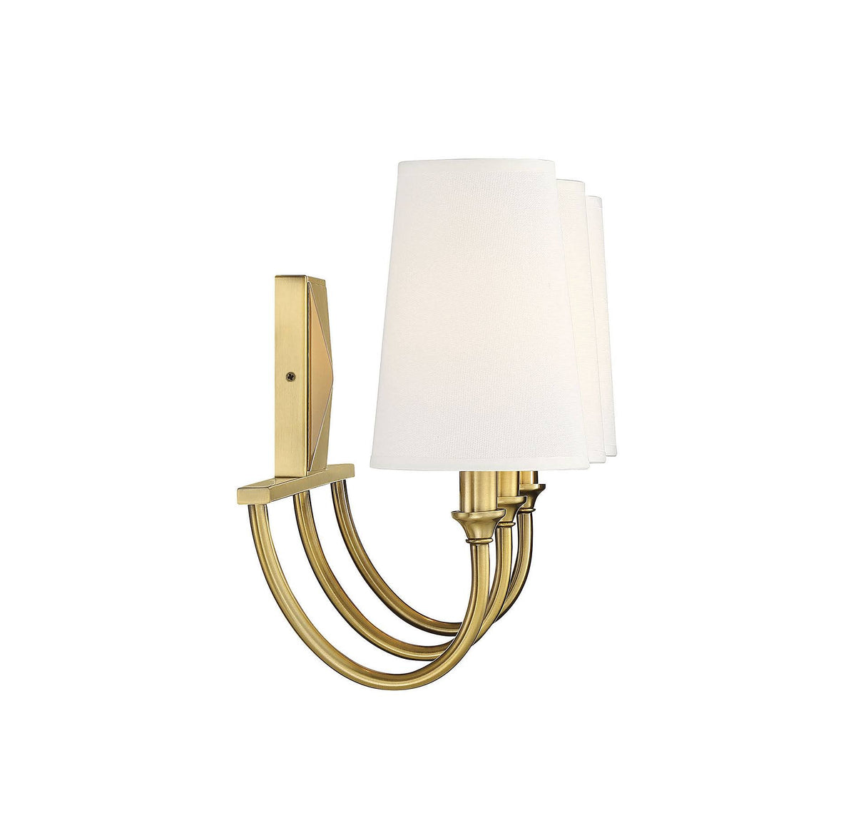 Warm Brass 3 Light Bath H10911