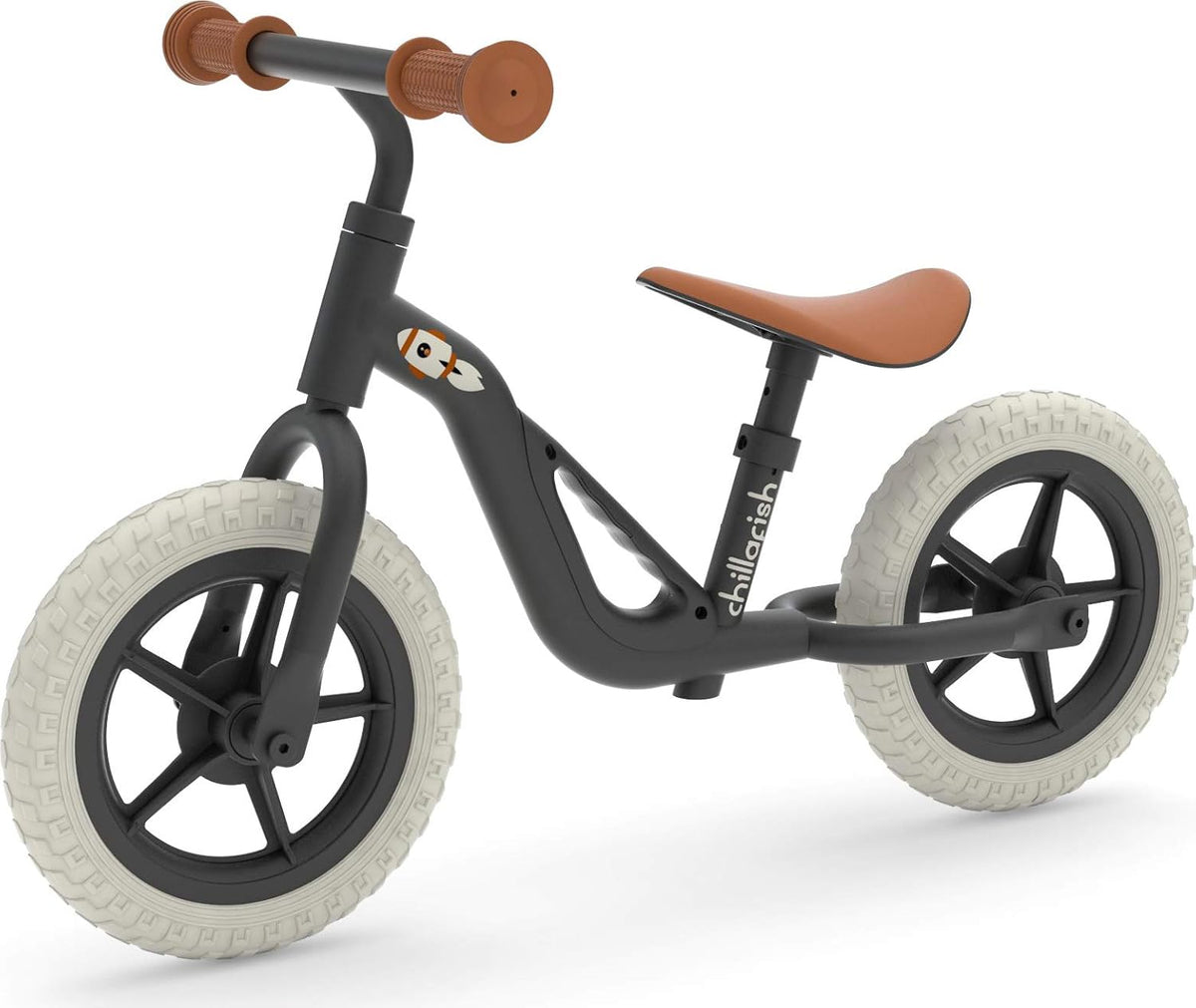 Silver 10 inch Toddler Balance Bike with Adjustable Seat X694366