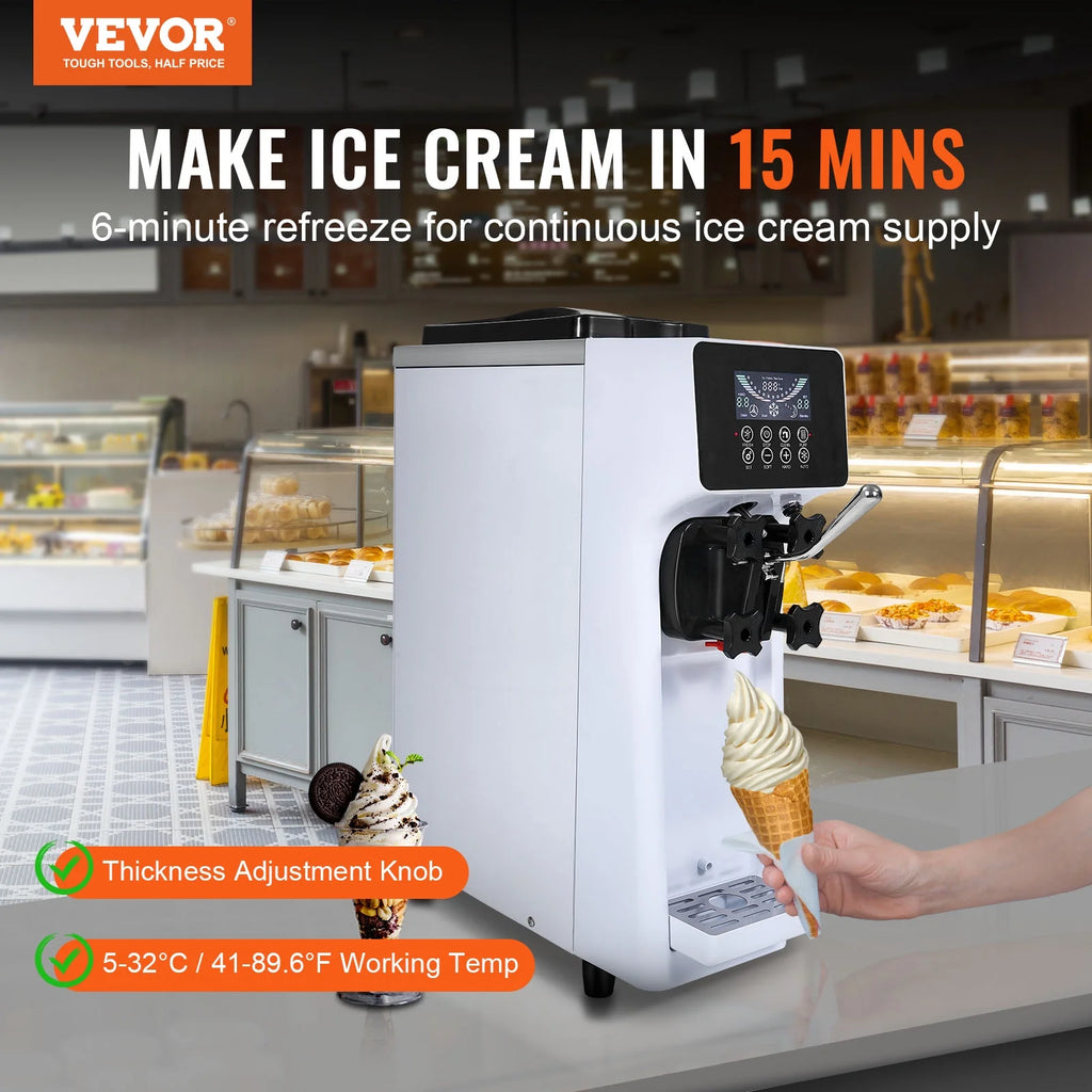 10L/H Soft Serve Ice Cream Machine J368988