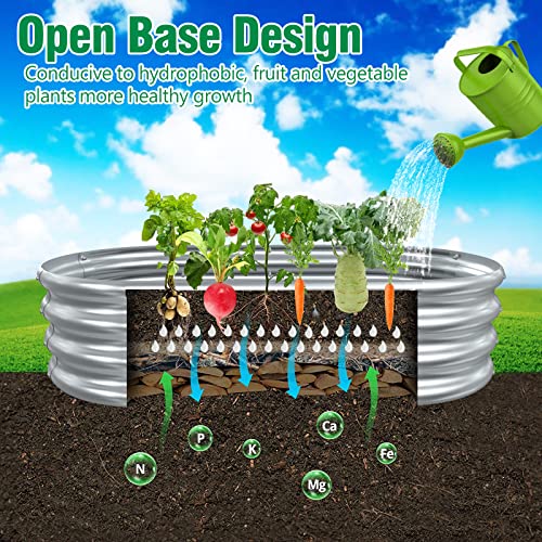 2x2x1 Ft Round Raised Garden Bed S693172