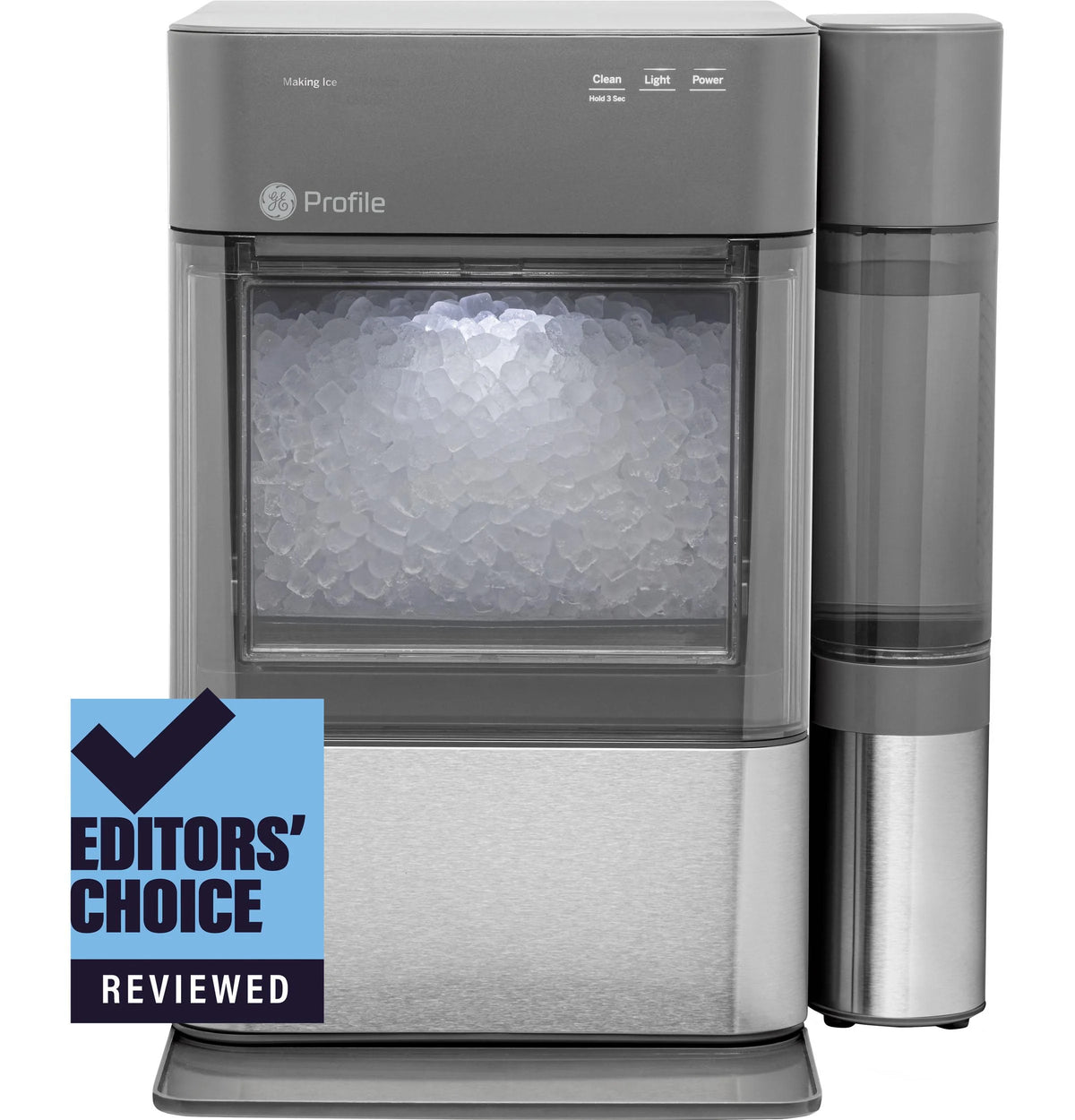 Countertop Nugget Ice Maker with Stainless Steel O822746