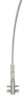 Lad-Saf Swaged Cable, 3/8 inch, 7x19, Stainless Steel, 45 ft K36775