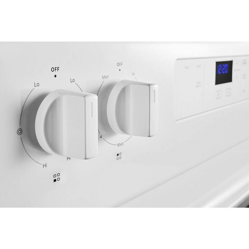 4-Burner Electric Range in White with Storage Drawer G7185