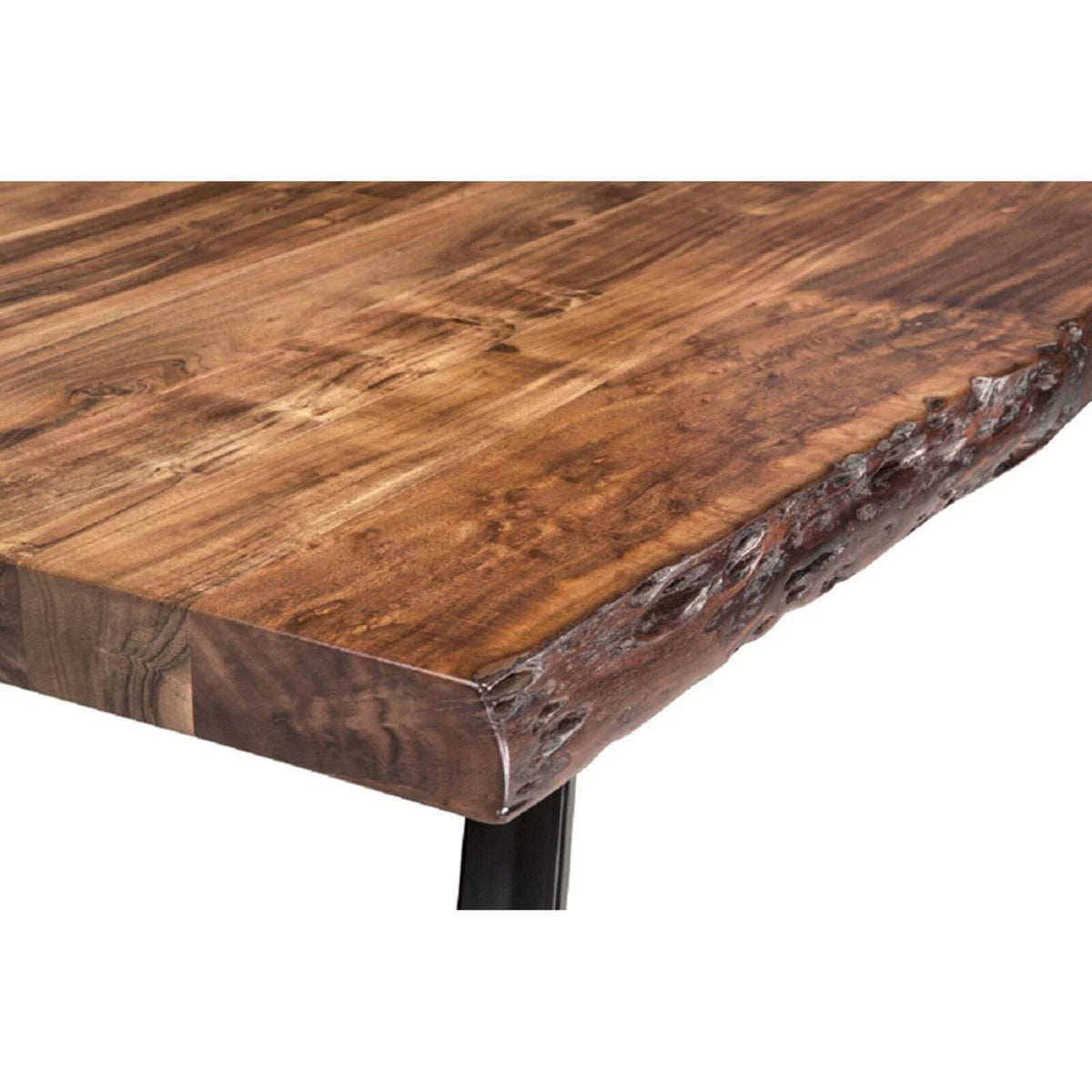 Solid Wood Dining Bench in Natural Acacia Q94590