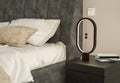 Dark Wood Balance Lamp O20371