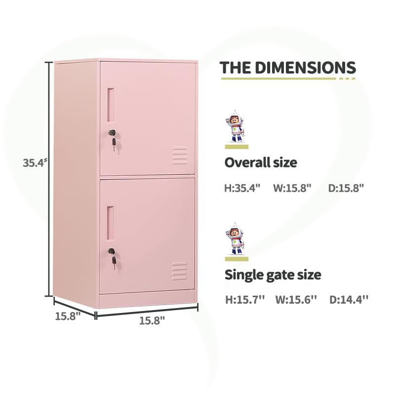 3 Door Metal Vertical Storage Locker M54817