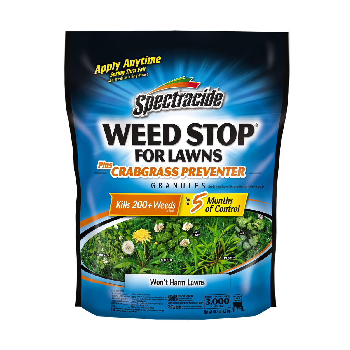 10.8 lbs Weed Killer Granules A682420