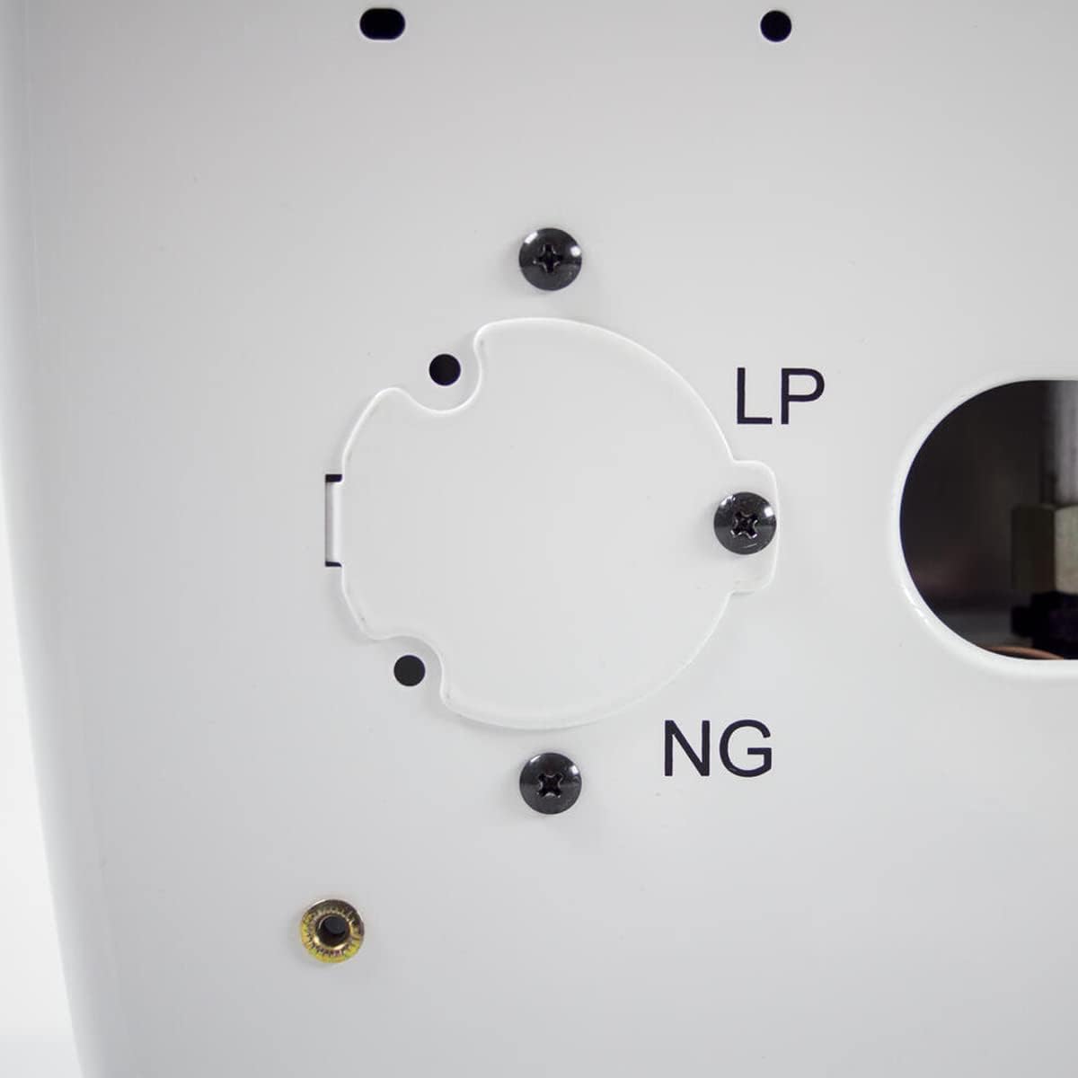 White Dual Fuel Vent-Free Wall Heater S78539