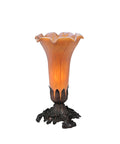 Amber Pond Lily Accent Lamp H777