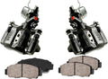 Black Powder Coated Calipers + Ceramic Brake Pads V901