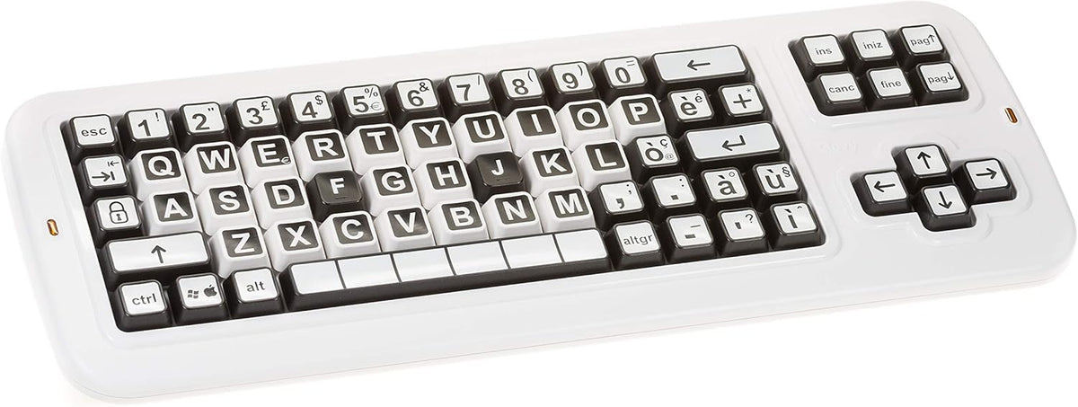 Color Coded US Computer Keyboard with White Lettering R275