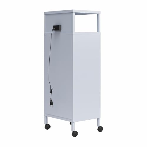Hunter Green Metal Mobile Storage Cart C3582
