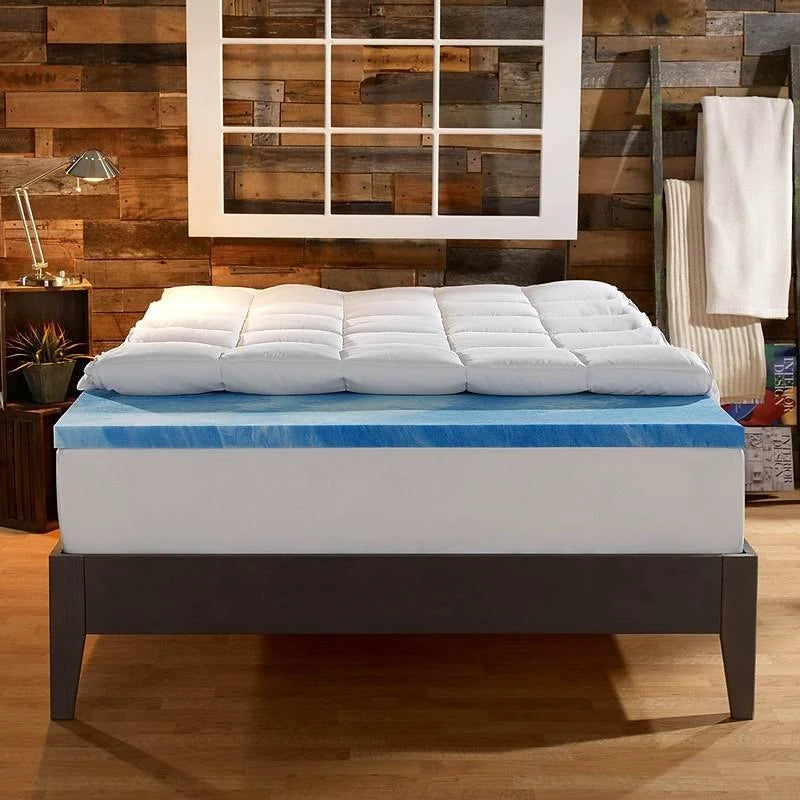King Gel Memory Foam Mattress Topper V162
