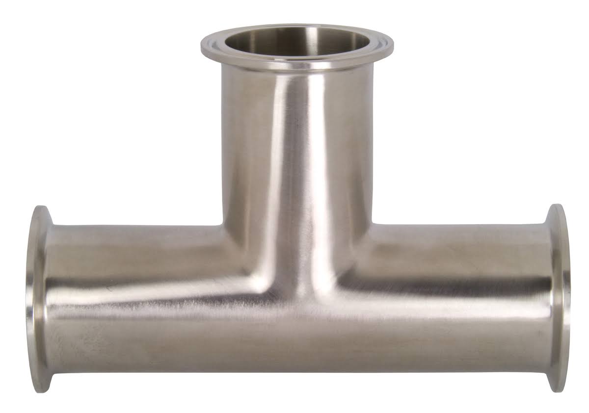 304 Stainless Clamp Tees K517585