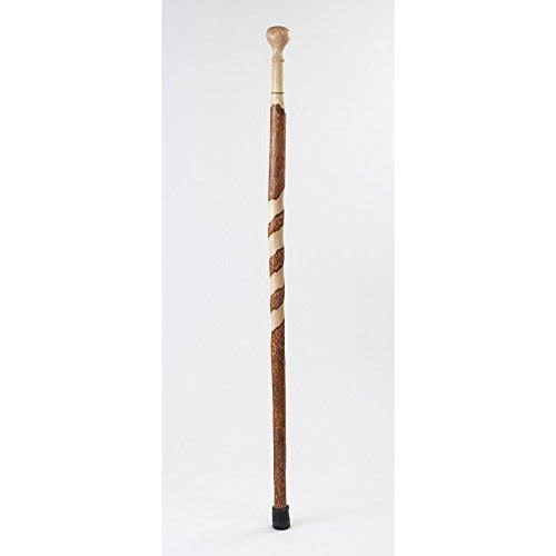 Twisted Sassafras Turned Knob Walking Cane G863469