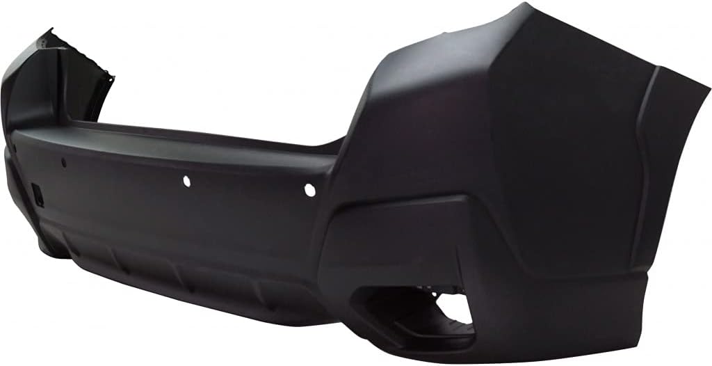 Rear Bumper Cover Primed with Object Sensor Holes V6865