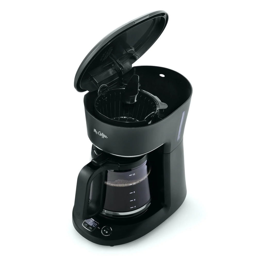 Programmable Coffee Maker, 12 Cup Capacity, Black I364