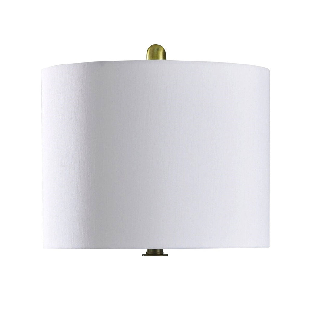 Cream Blue Gold Table Lamp W831979