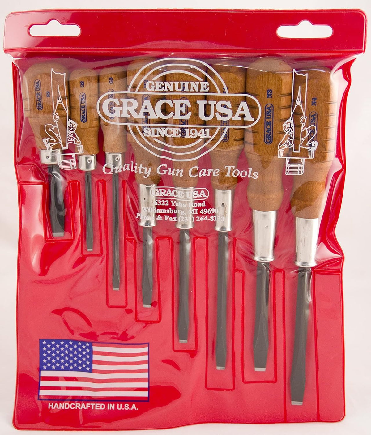 8 Piece Gun Care Screwdriver Set J5664